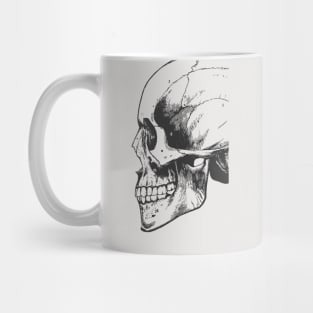 Skull Art • Large Print • Goth Art Mug